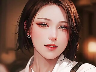 Sexy Girls Dancing together with Singing AI Energizing